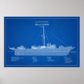 Poster USCG Cutter Sea Cloud wpg-284 - ABD (Devant)