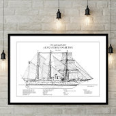 Poster USCGC Alexander Hamilton wix-272 - SBD