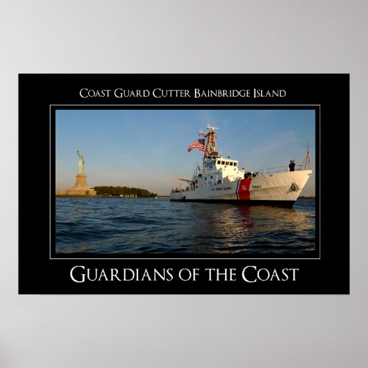 POSTER USCGC BAINBRIDGE ISLAND (Devant)
