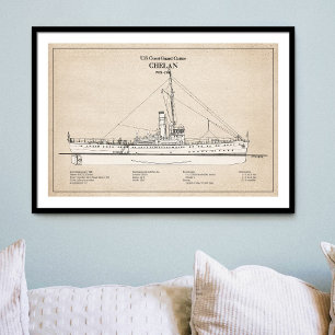 Poster USCGC Chelan - SBD
