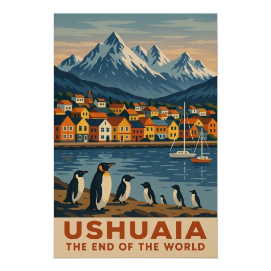 Poster Ushuaia - La fin du monde (Devant)