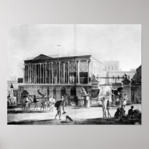 Poster Usine et bazar, Chambre de Calcutta