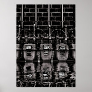 Poster Usine hydraulique n° 5