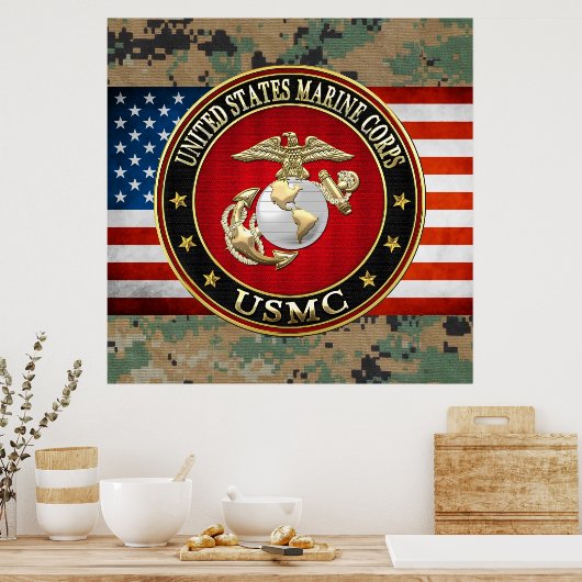 Poster USMC EGA [édition spéciale] [3D] (Cuisine)