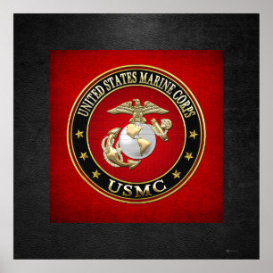 Poster USMC EGA [édition spéciale] [3D]
