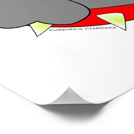 Poster USMC On m'appelle Devil Chien (Coin)