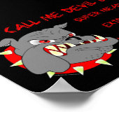 Poster USMC On m'appelle Devil Chien (Coin)