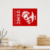 Poster USMC Semper Fidelis [Semper Fi] (Cuisine)