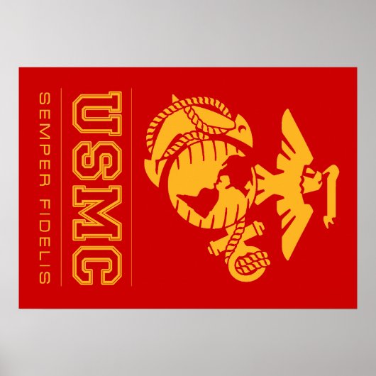 Poster USMC Semper Fidelis [Semper Fi] (Devant)