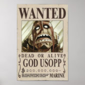 Poster Usopp seconde recherché (Devant)
