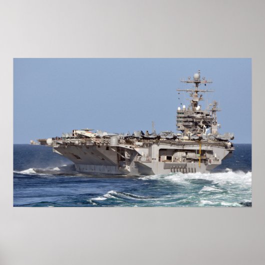 Poster USS Abraham Lincoln (CVN 72) (Devant)