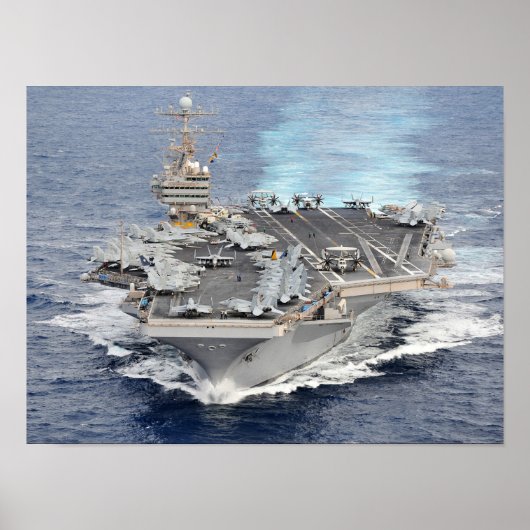 Poster USS Abraham Lincoln (CVN 72) (Devant)