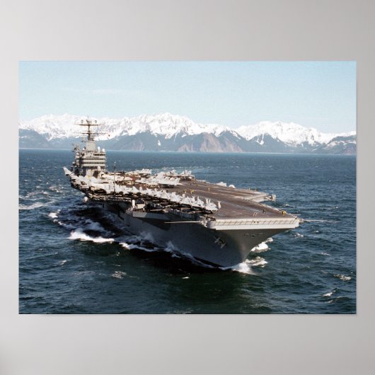 Poster USS Abraham Lincoln (CVN 72) (Devant)