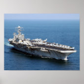 Poster USS Abraham Lincoln (CVN 72) (Devant)