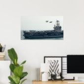 Poster USS Abraham Lincoln (CVN 72) (Bureau à domicile)