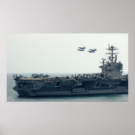 Poster USS Abraham Lincoln (CVN 72) (Devant)