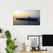 Poster USS Abraham Lincoln (CVN 72) (Bureau à domicile)