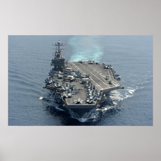 Poster USS Abraham Lincoln (CVN 72) (Devant)