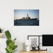 Poster USS Arleigh Burke (DDG 51) (Bureau à domicile)