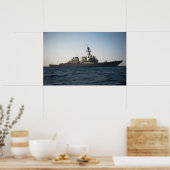 Poster USS Arleigh Burke (DDG 51) (Cuisine)