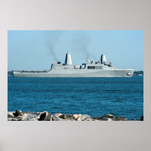 Poster USS Arlington (LPD 24) (Devant)