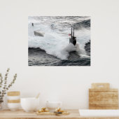 Poster USS Asheville (SSN 758) (Cuisine)