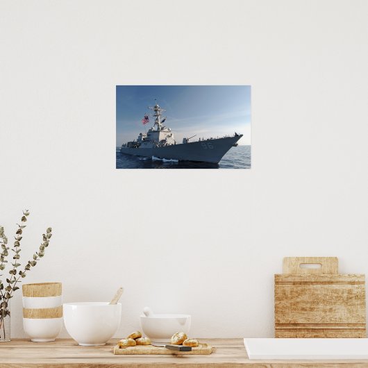 Poster USS Bainbridge (DDG 96) (Cuisine)