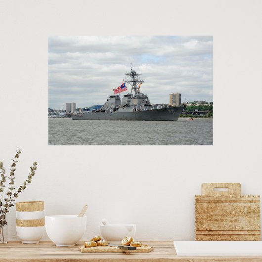 Poster USS Barry (DDG 52) (Cuisine)