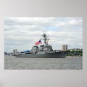 Poster USS Barry (DDG 52) (Devant)