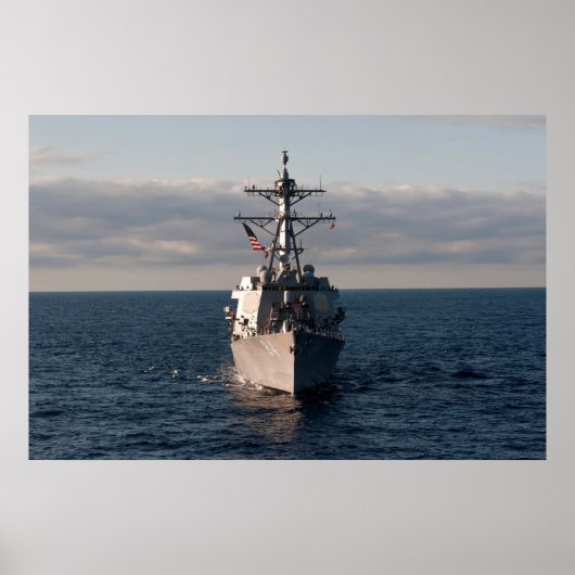Poster USS Bulkeley (DDG 84) (Devant)