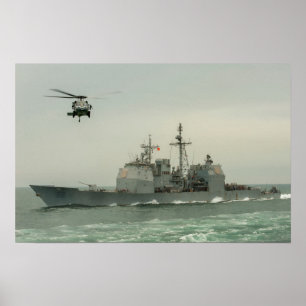 Poster USS Bunker Hill (CG 52)