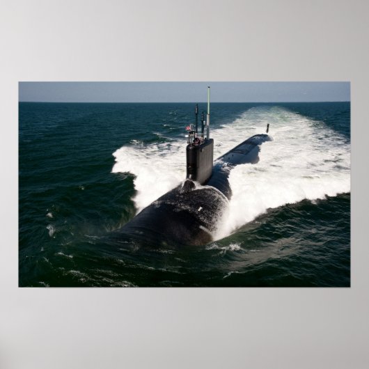 Poster USS California (SSN 781) (Devant)
