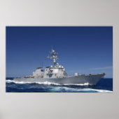 Poster USS Carney (DDG 64) (Devant)