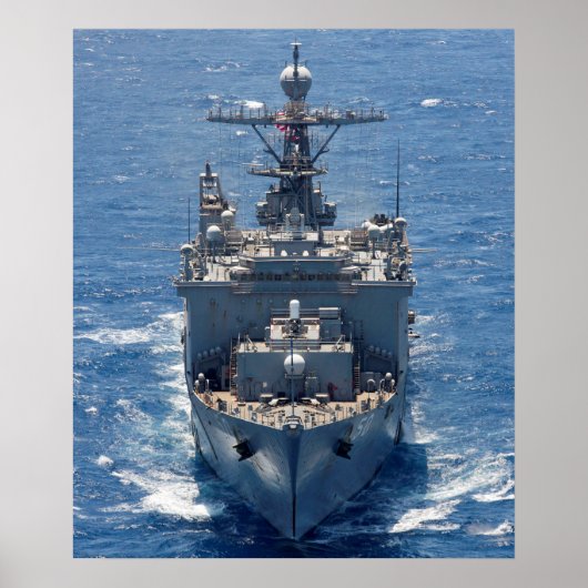 Poster USS Carter Hall (LSD 50) (Devant)