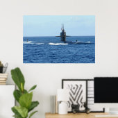 Poster USS Chicago (SSN 721) (Bureau à domicile)