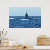 Poster USS Chicago (SSN 721) (Cuisine)