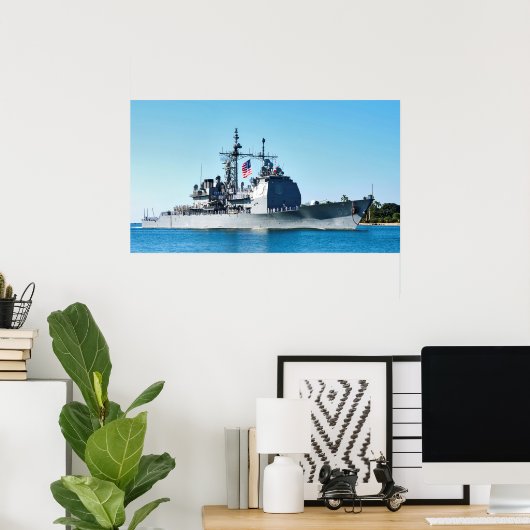 Poster USS Chosin (CG 65) (Bureau à domicile)