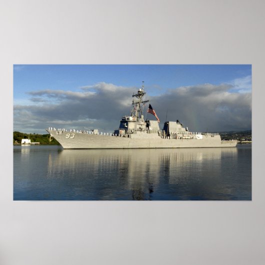 Poster USS Chung-Hoon (DDG 93) (Devant)