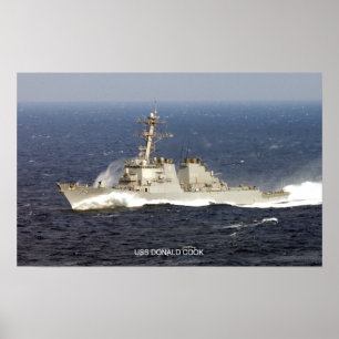 Poster USS Donald Cook