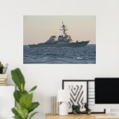 Poster USS Donald Cook (DDG 75) (Bureau à domicile)