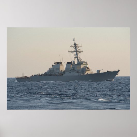 Poster USS Donald Cook (DDG 75) (Devant)