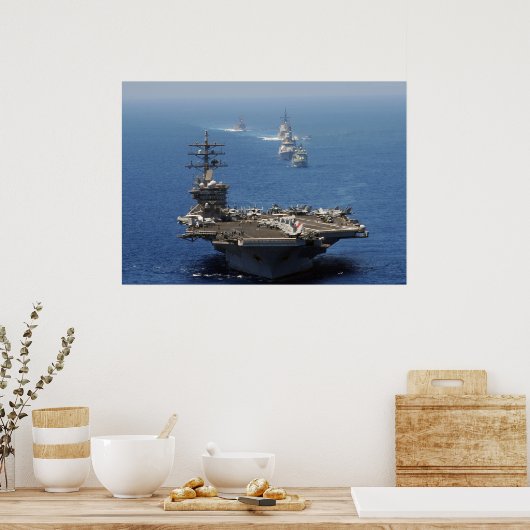 Poster USS Dwight D. Eisenhower (Cuisine)