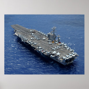 Poster USS Dwight D. Eisenhower (CVN 69)