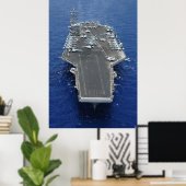Poster USS Dwight D. Eisenhower (CVN 69) (Bureau à domicile)