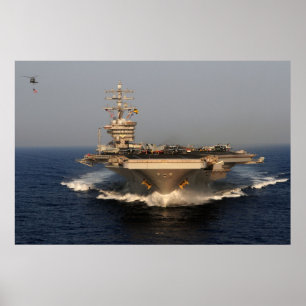 Poster USS Dwight D. Eisenhower (CVN 69)