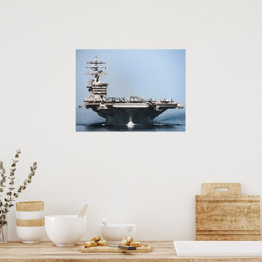 Poster USS Dwight D. Eisenhower (CVN 69) (Cuisine)