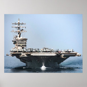 Poster USS Dwight D. Eisenhower (CVN 69)