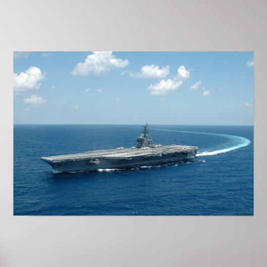 Poster USS Dwight D. Eisenhower (CVN 69) (Devant)