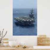Poster USS Dwight D. Eisenhower (CVN 69) (Cuisine)
