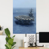 Poster USS Dwight D. Eisenhower (CVN 69) (Bureau à domicile)